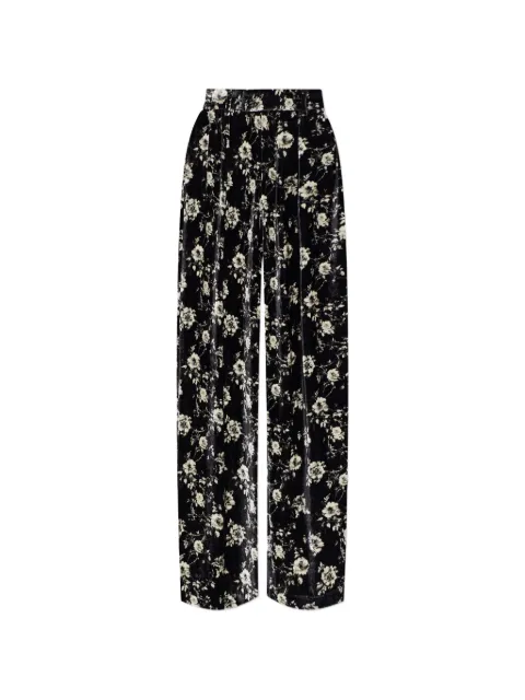 R13 floral trousers Black R13WR474R688A