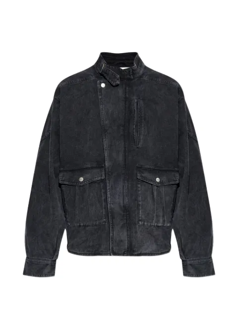 MARANT Isalya denim jacket Black VE0652HAD1G02H