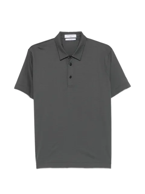 Daniele Fiesoli mercerized polo shirt Grey 4316