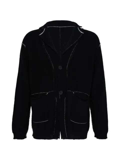 Yohji Yamamoto reversible cardigan Black HKK79378