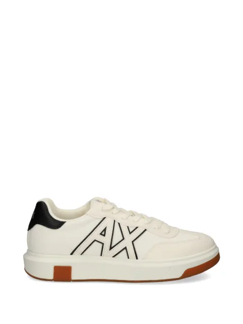 Ea7 Emporio Armani logo detail sneakers Neutrals XM002687AF22775