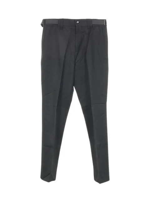 Burberry Pre-Owned 2010s belted trousers Black 1037545