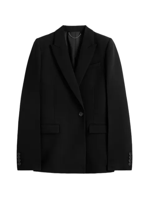 TOTEME slim tailored blazer Black 262WRZ0067FB0336001