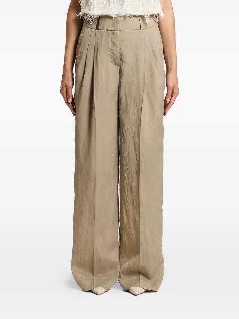 Peserico pleated trousers Neutrals A04092D00678