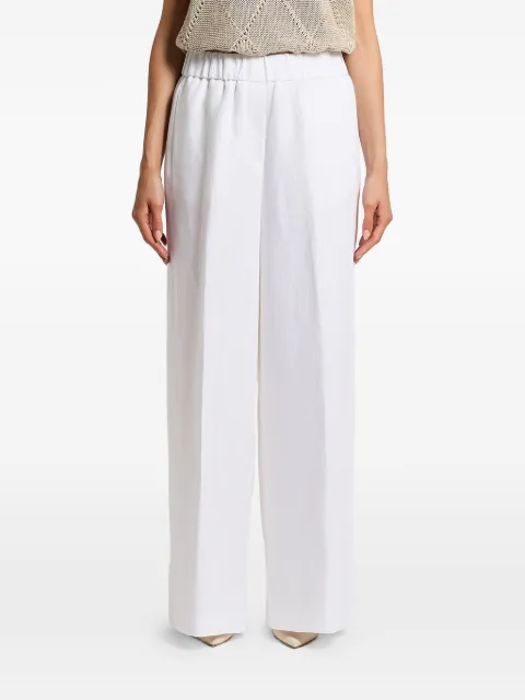 Peserico herringbone trousers White A0405201920