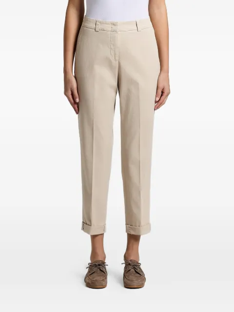 Peserico cuffed trousers Neutrals A04680T2302481