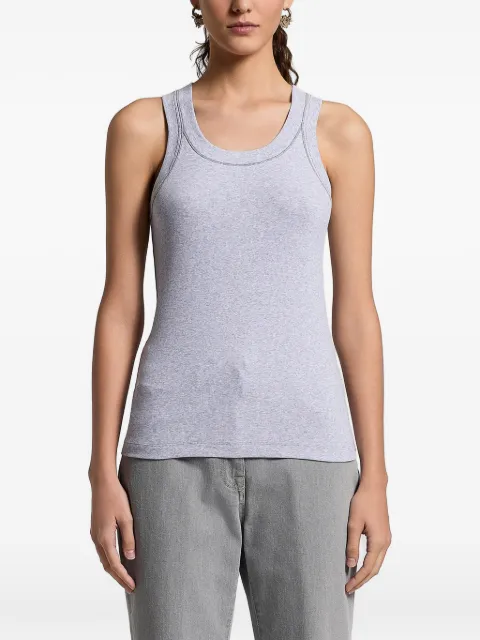 Peserico round-neck tank top Grey A08623J005669