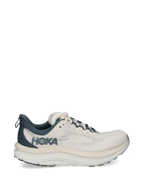 HOKA faded nav lace-up sneakers Neutrals 1171893
