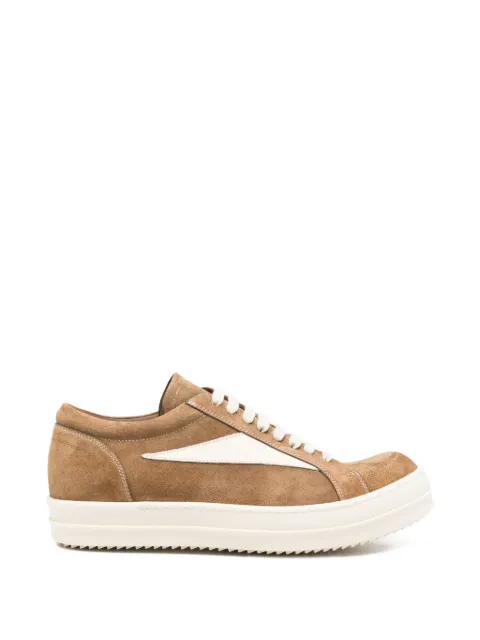 Rick Owens Temple Vintage Sneaks lace-up sneakers Brown RU01F2897LCSUCO