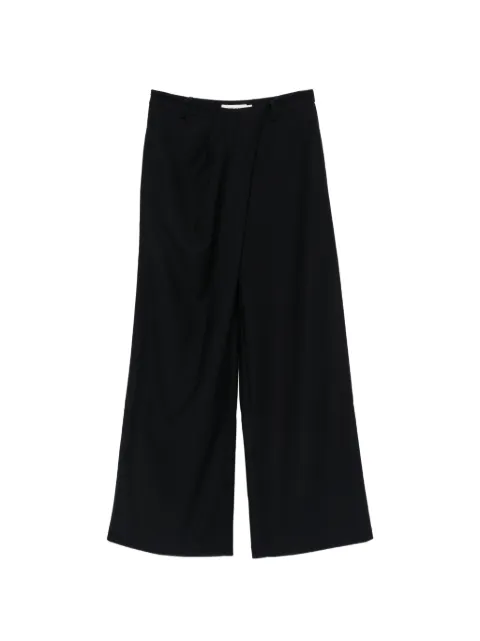 VIKTORIA CHAN Portia pleated trousers Blue AW25050