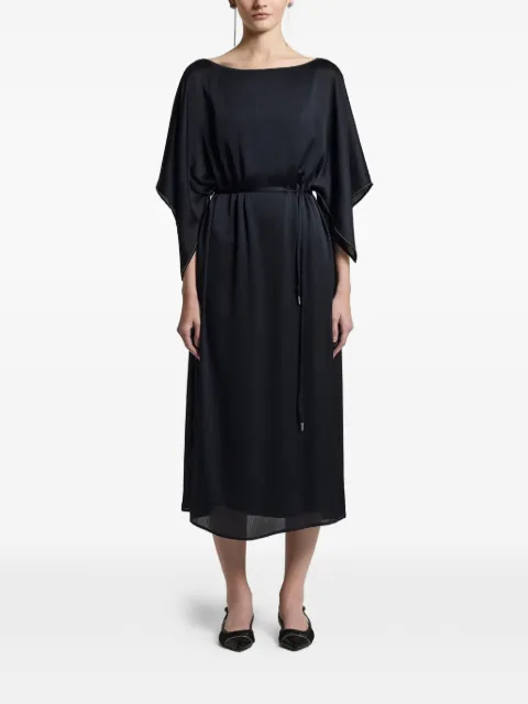 Peserico Aurea midi dress Blue E0239001516