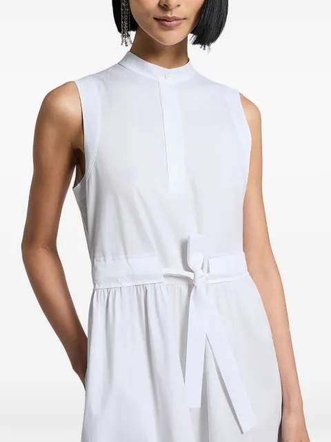 Peserico tie-waist midi dress White A0272101979