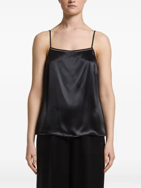 Peserico Monili-trim camisole top Black E08421D01514