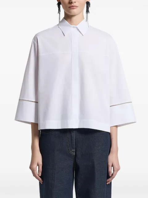 Peserico embellished shirt White S0695808928