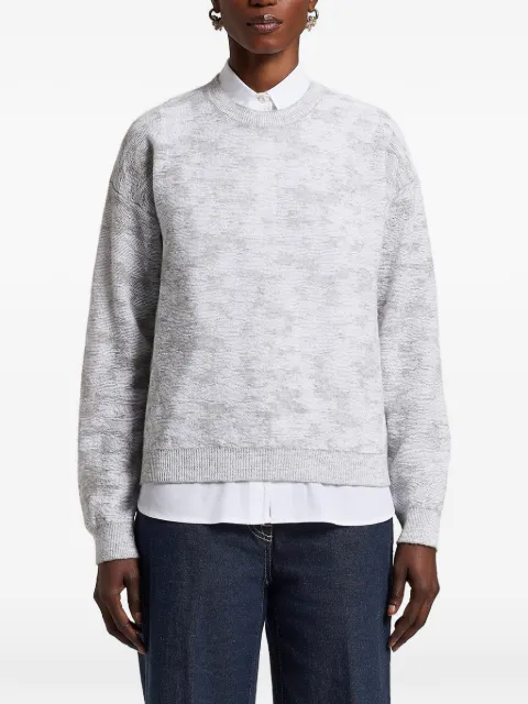 Peserico textured sweater Grey A99042F129103G