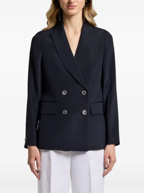 Peserico double-breasted jacket Blue E01680D07357