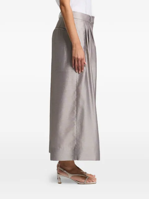 Peserico organza trousers Grey E0428708867