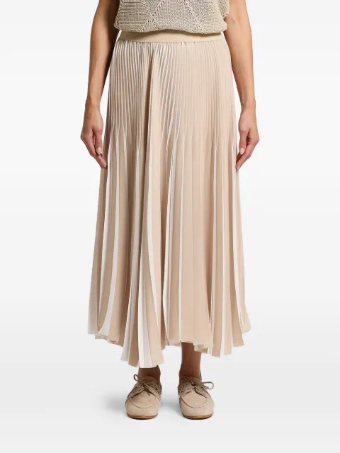 Peserico pleated skirt Neutrals A0512000P3PL004
