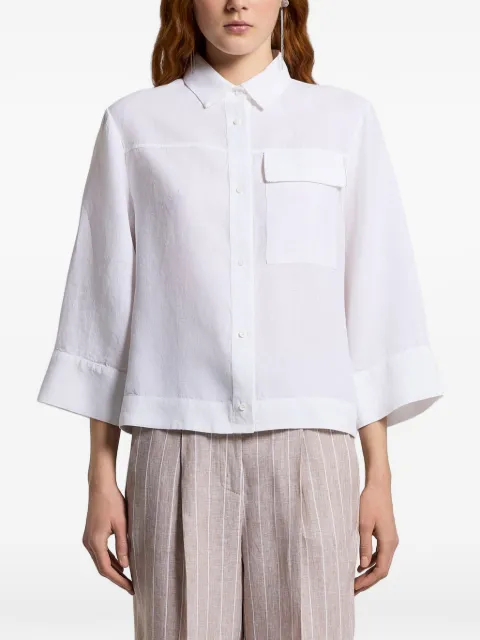 Peserico pocket shirt White M06018T001617