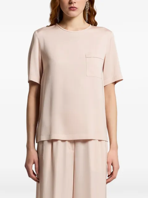 Peserico pocket T-shirt Pink S0651901930
