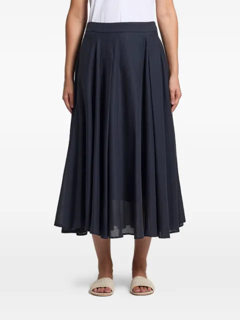 Peserico A-line midi skirt Blue P05150L100481