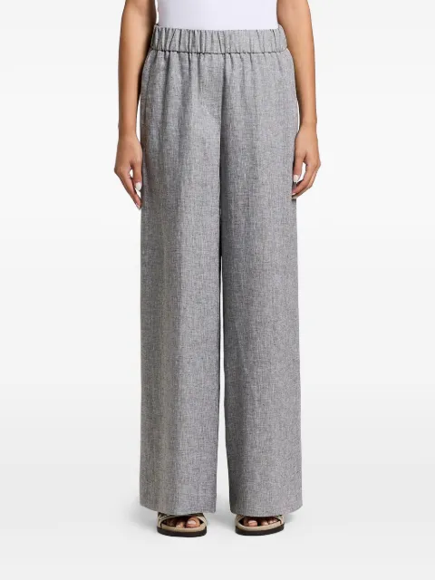 Peserico elasticated trousers Grey P0405202600