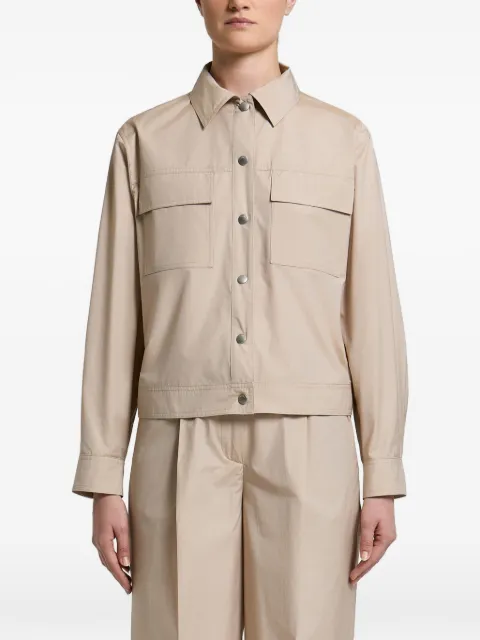 Peserico flap-pocket lightweight jacket Neutrals S2508001919
