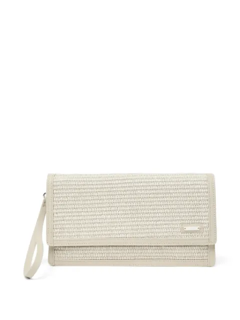 Peserico woven clutch bag Neutrals S38385C0CC833