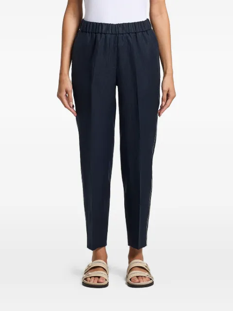 Peserico elasticated trousers Blue P0407202606