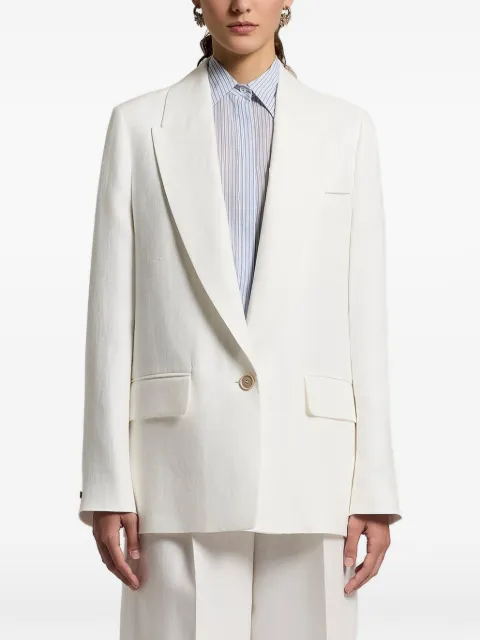 Peserico linen gabardine blazer White A0111602606