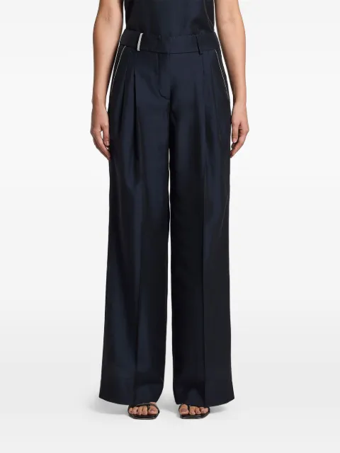 Peserico pleated trousers Blue E04452D08867