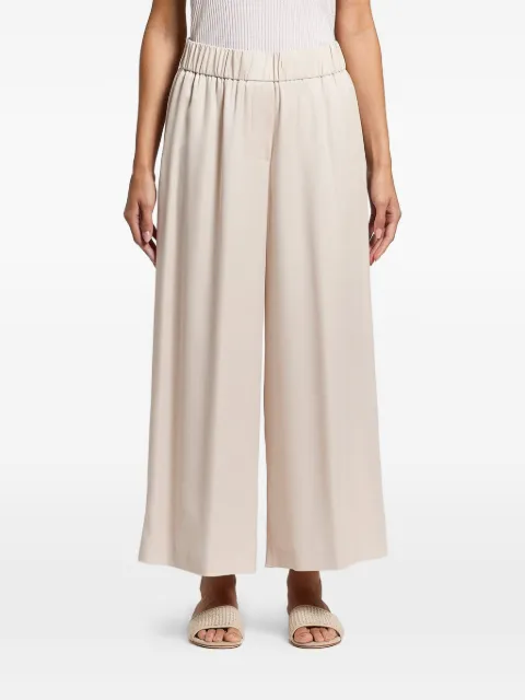 Peserico elasticated palazzo pants Neutrals P0437801955
