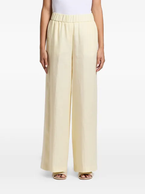 Peserico elasticated palazzo pants Yellow P0405202647
