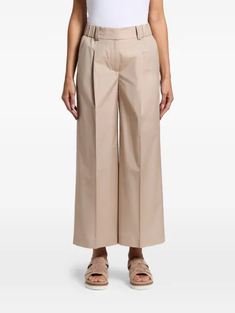 Peserico pleated wide-leg trousers Neutrals P0431301919
