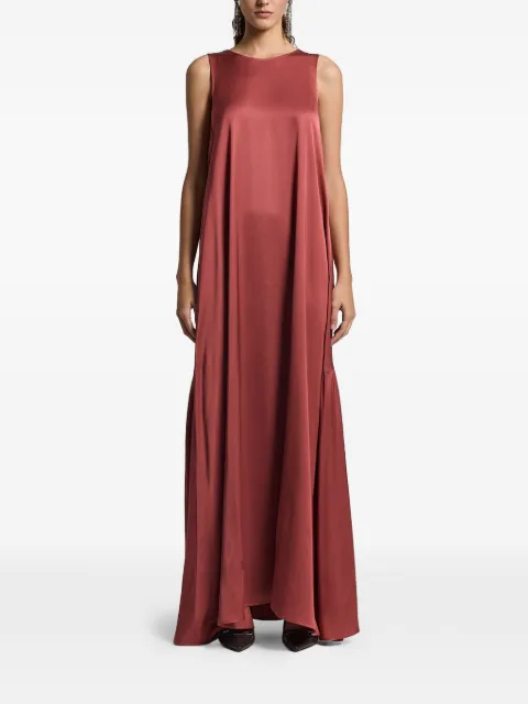 Peserico sleeveless maxi dress Red A0222706638