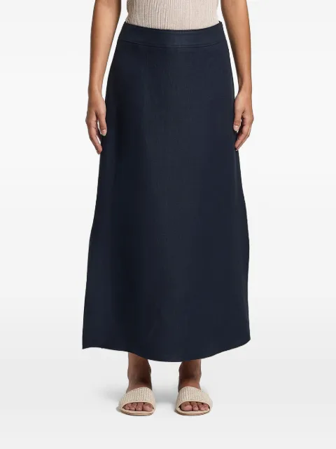 Peserico tube midi skirt Blue P0515502606