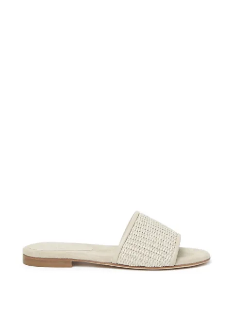 Peserico woven slides Neutrals S39731C0CC835