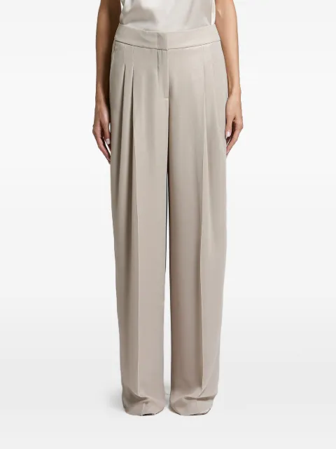 Peserico pleated wide-leg trousers Neutrals E04185D02361