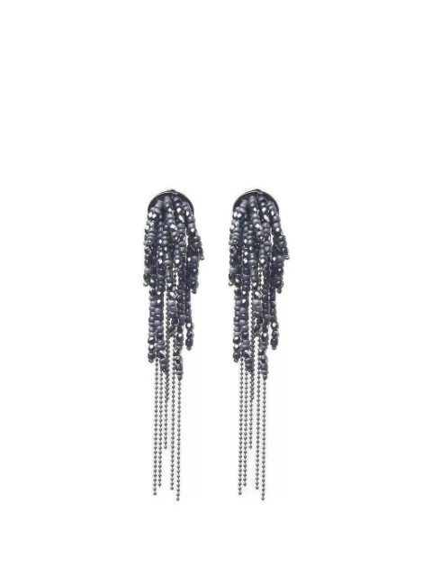 Peserico beaded drop earrings Silver S35517C0CC815
