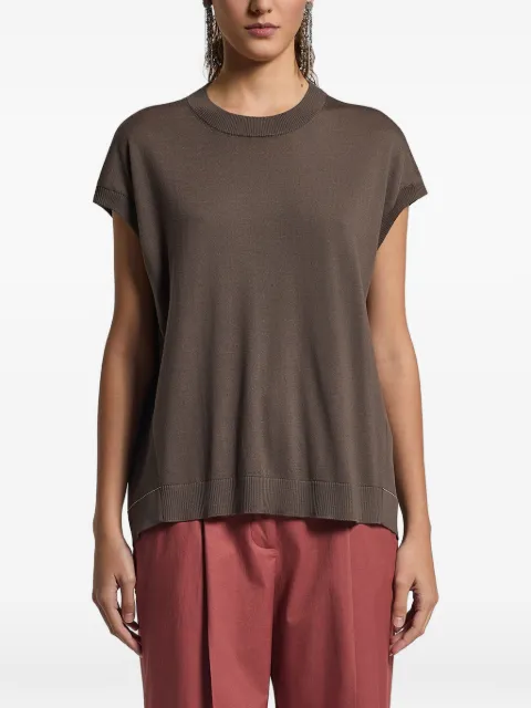 Peserico panelled top Brown A89301F189169A