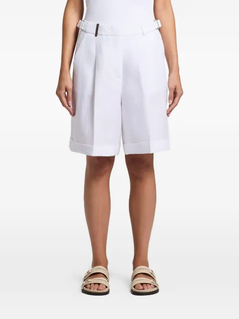 Peserico tailored shorts White P0421502606