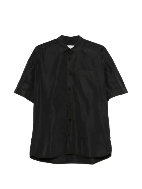 Nackiyé Dad's short sleeve pocket shirt Black 1000978