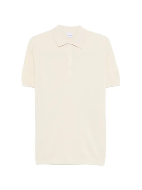 ASPESI collared short-sleeve T-shirt Neutrals M062D096