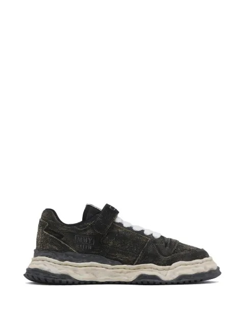 Maison MIHARA YASUHIRO Keith OG Sole leather sneakers Black A15FW713