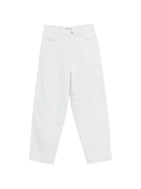 Nackiyé belt-loops jeans Blue 1000991