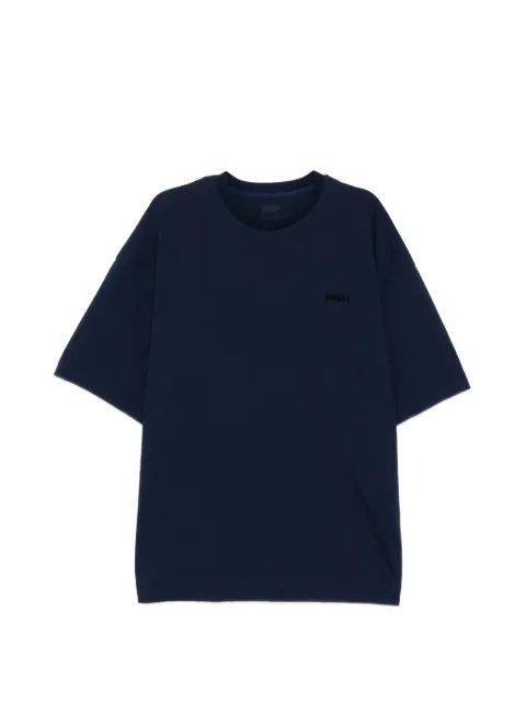 Juun.J logo-embroidered T-shirt Blue JC6242P01R
