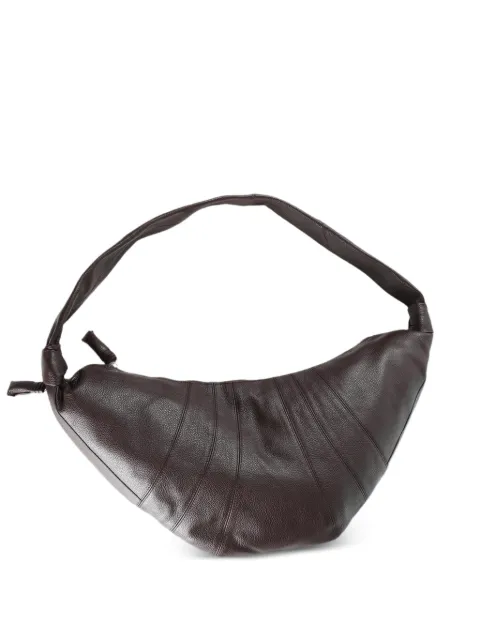 LEMAIRE large Croissant bag in leather Brown BG0000LL0018