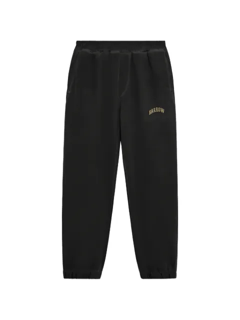 BARROW logo-detail trousers Black F5BWUAFP028
