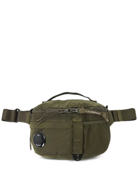 C.P. Company Nylon B Lens waist bag Green 20CMAC043A005269G683