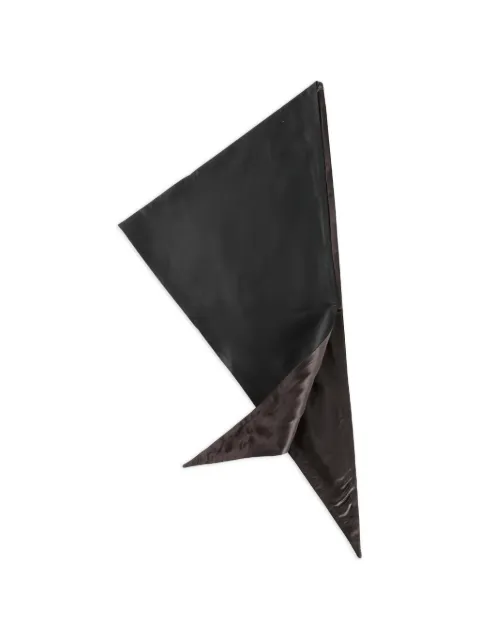 LEMAIRE traingle-shape scarf Black TA0019LL0161